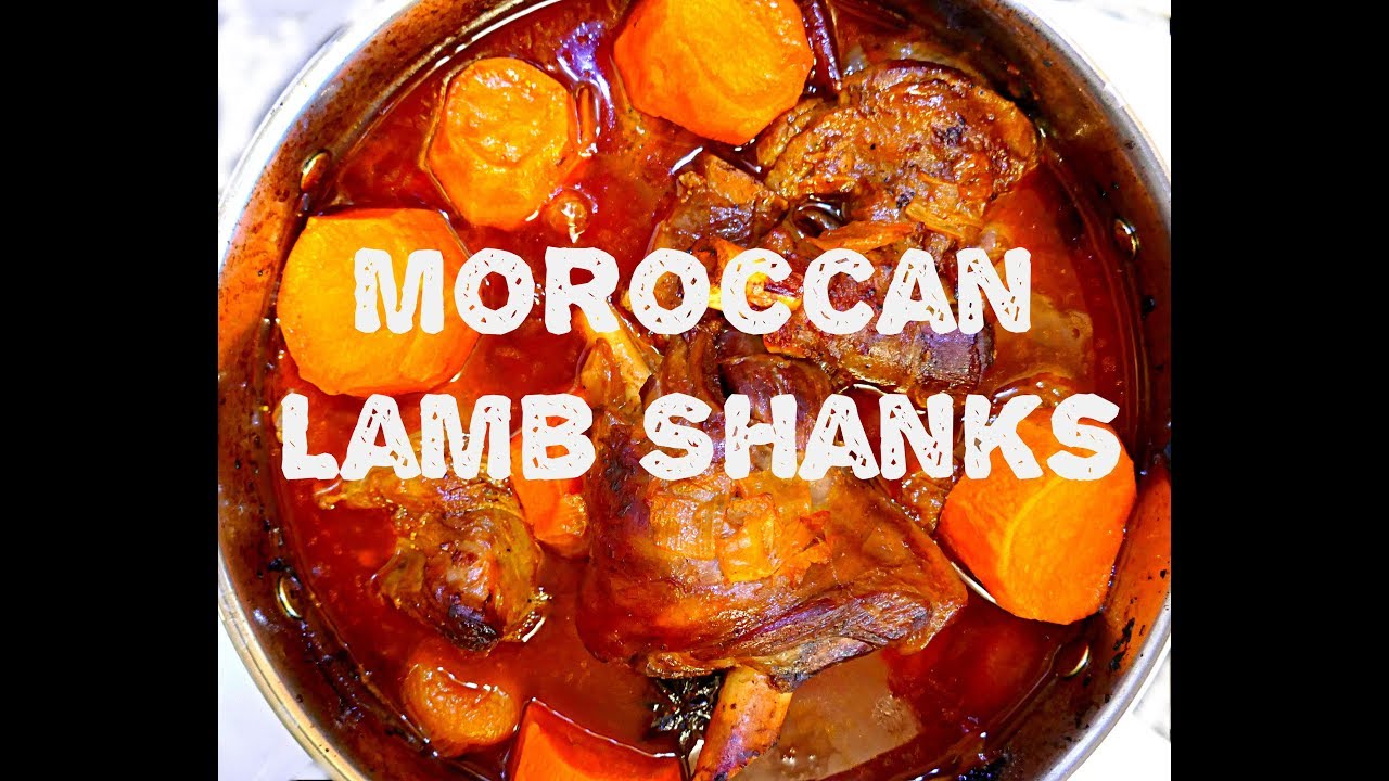 Easy Slow Cooked Moroccan Lamb Shanks