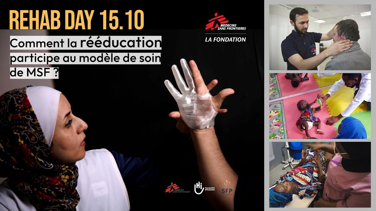 REHAB DAY 2025 - Comment la rééducation participe au modèle de soin de MSF ?