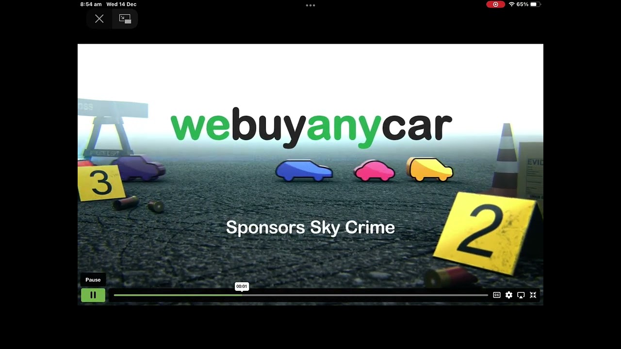 Webuyanycar sponsors sky crime 3