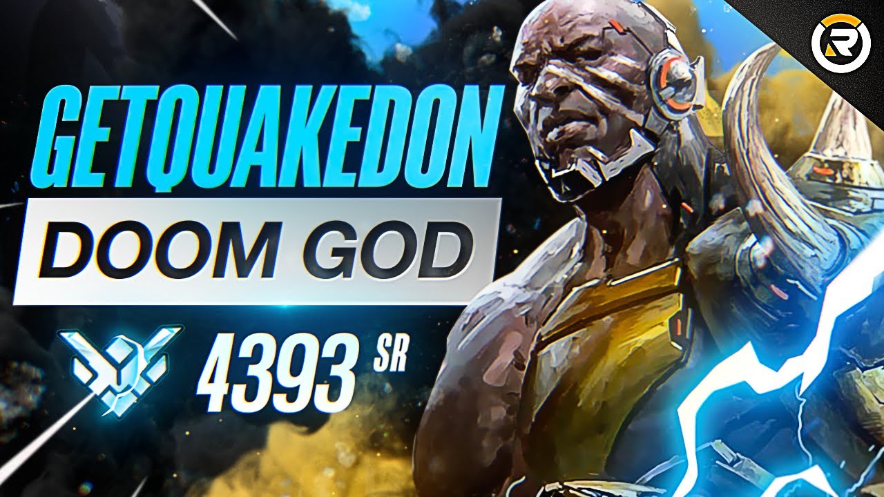 BEST OF GETQUAKEDON - THE DOOMFIST ROLL OUT GOD | Overwatch Getquakedon Doomfist Montage