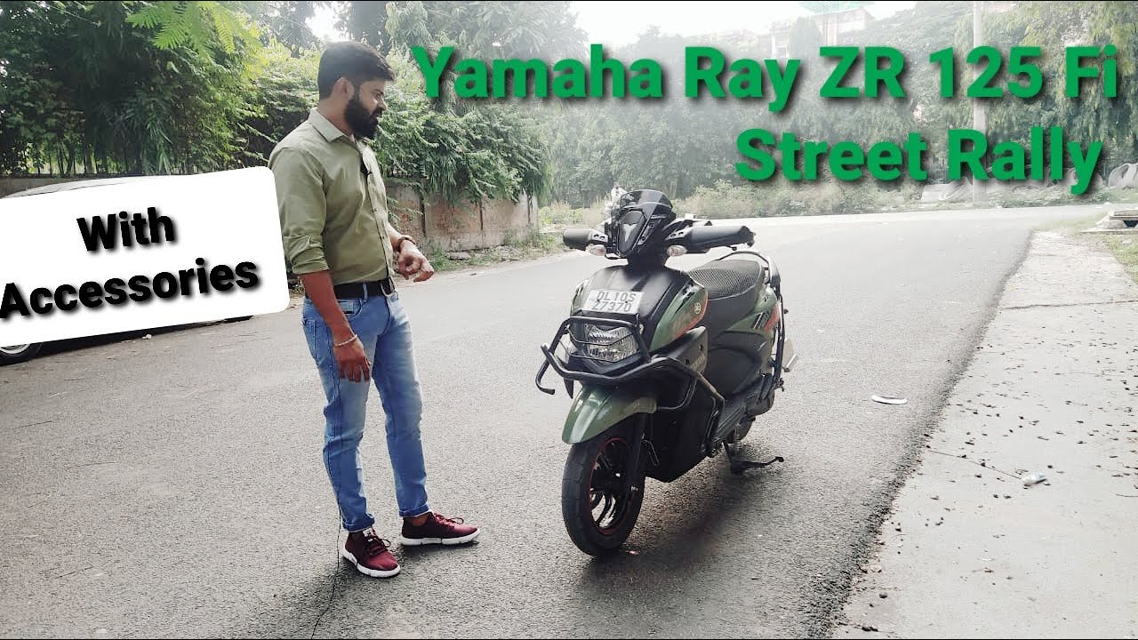 #2020 Yamaha Ray ZR 125 Fi Street Rally BS6 || With Accessories || Hindi Review | Life Around Wheels