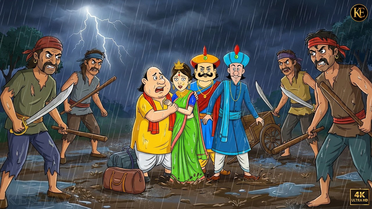 ঝড়ের রাতে ডাকাতদের মাঝে আটকা রাজপরিবার! | Gopal Bhar - গোপালভাঁড় | New Episode 2026