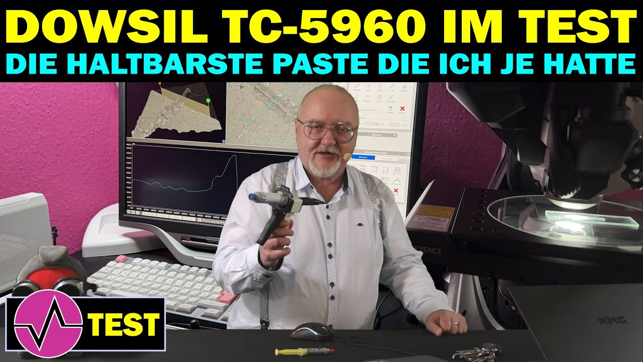 DOWSIL TC-5960 Wärmeleitpaste im Test: Mythos oder realer Game-Changer und besser als das PTM7950?