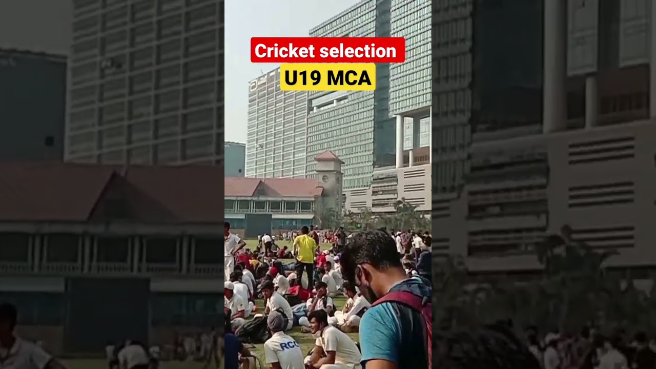 Mumbai Cricket Association U19 selection 🏆