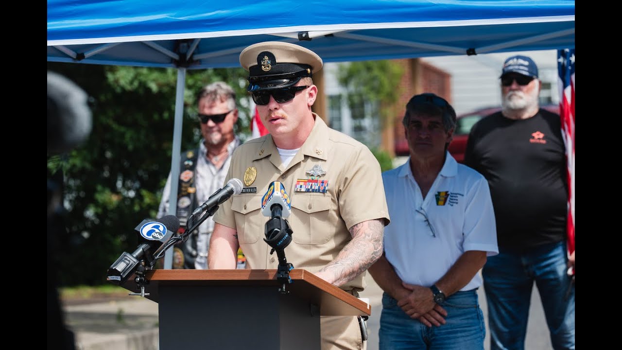 Quakertown Bridge Dedicated for USAF Major Lost in Vietnam War