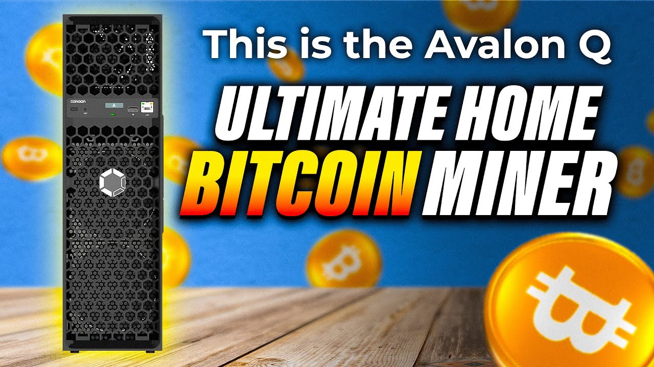 ЛУЧШИЙ майнер для добычи биткоинов дома в 2025 году | Canaan Avalon Q