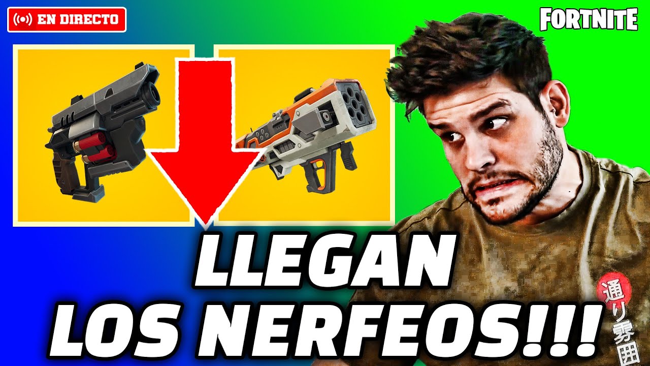 ✅Llegan los PRIMEROS NERFEOS de la temporada 😱 #fortnite #FortniteShockNAwesome #epicpartner
