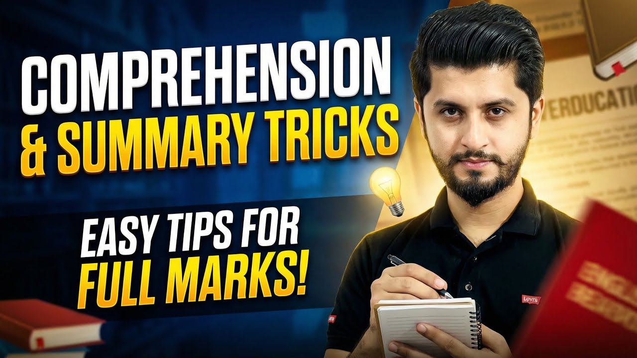 Master Comprehension & Summary | Easy Tips for Class 12 English Grammar