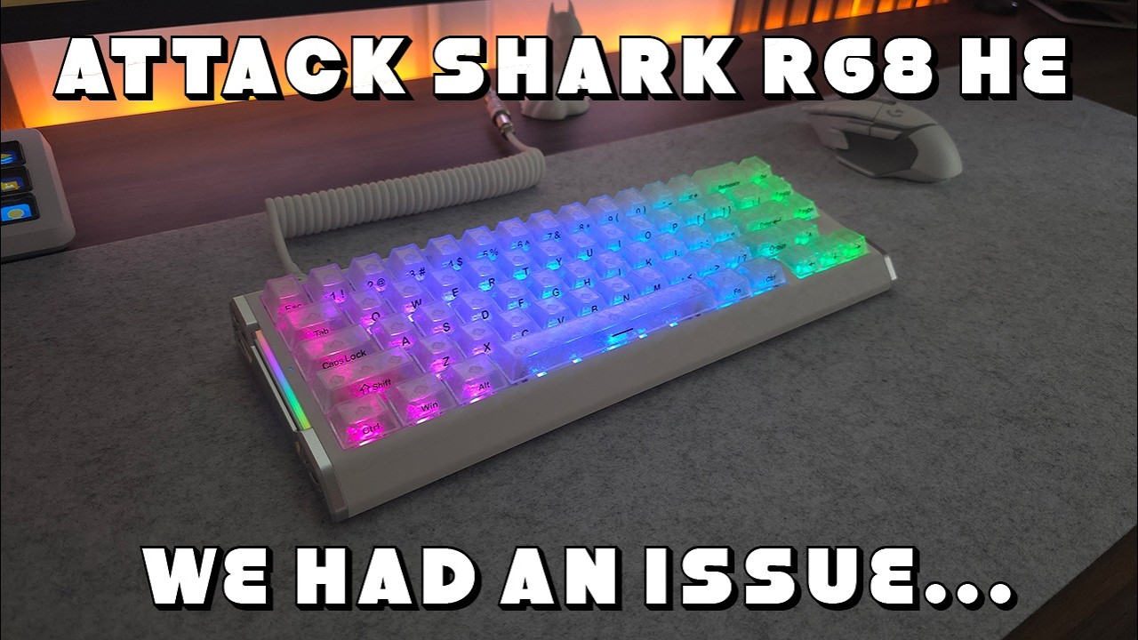 Attack Shark R68 HE &mdash; отличная бюджетная клавиатура с датчиком Холла, но с ней возникла проблема.