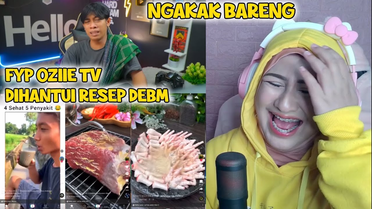 Reaction OZIIETV DIHANTUI RESEP DEBM