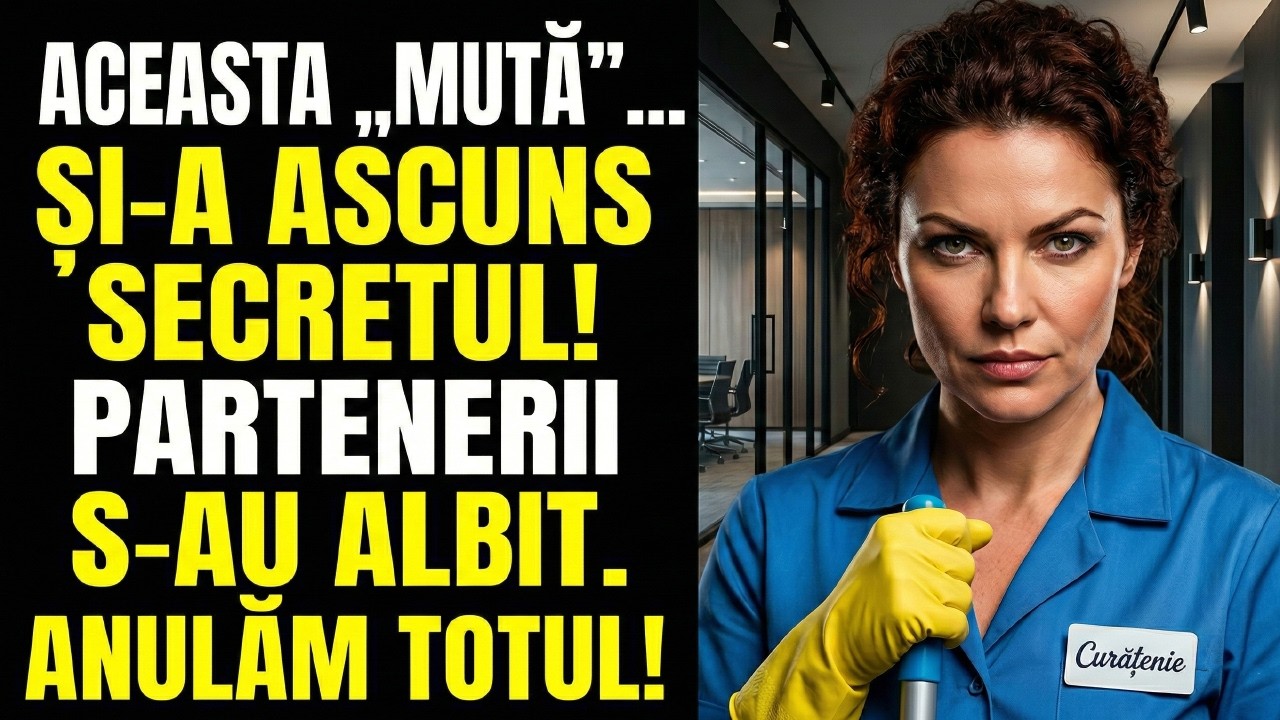 Ea a spălat podelele în compania soțului ei timp de 3 ani și a tăcut. Când a vorbit — toți au....