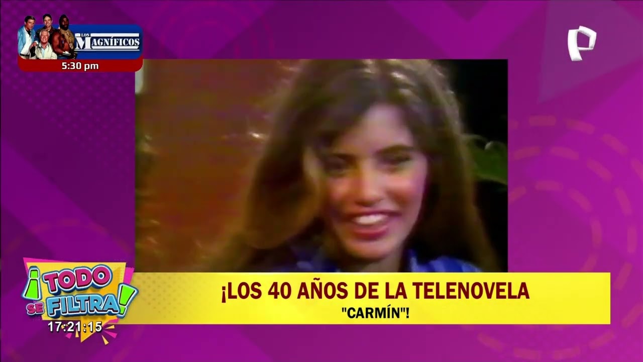 Todo se Filtra: Los 40 años de la telenovela "Carmín"