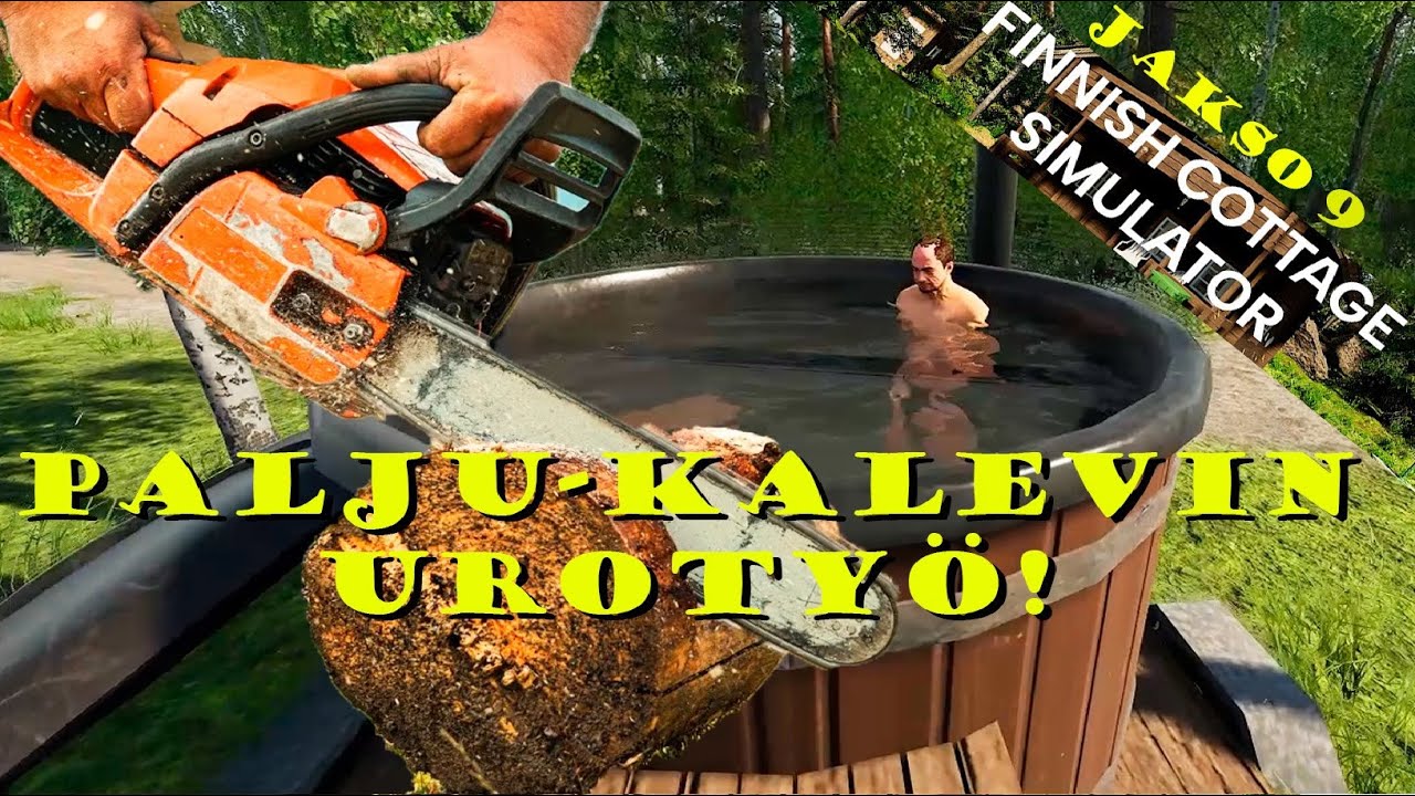 PALJU-KALEVIN UROTYÖ! | Finnish Cottage Simulator #9