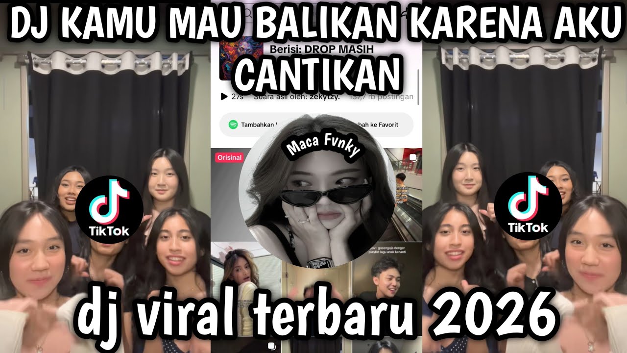 DJ KAMU MAU BALIKAN KARENA AKU CANTIK KAN || DJ SO ASU SOUND VELOCITY VIRAL TIKTOK