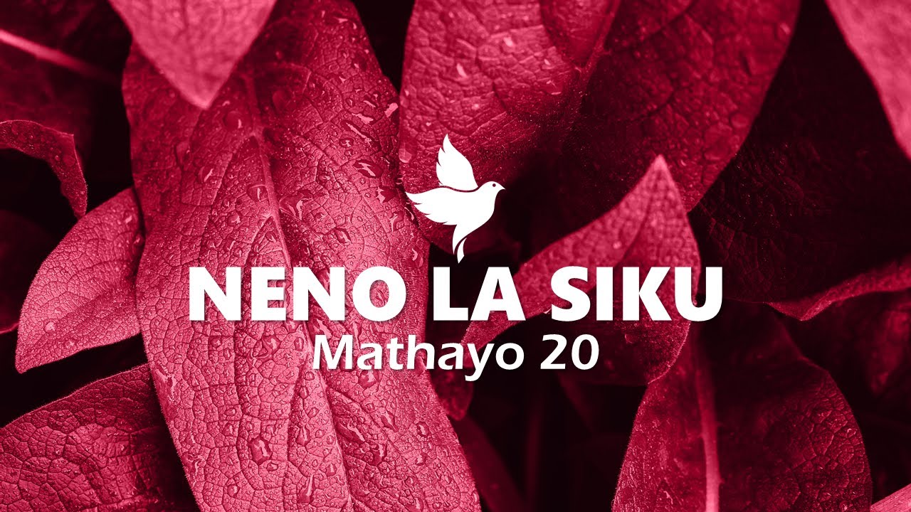 NENO LA SIKU | Mathayo 20 | Maombi Ya Kufunguliwa Kwenye Kazi | Isaac Javan