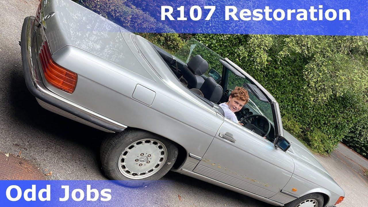Mercedes R107 - 1989 420SL реставрация, разовая работа