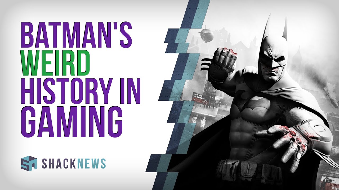 Batman's Weird History in Gaming