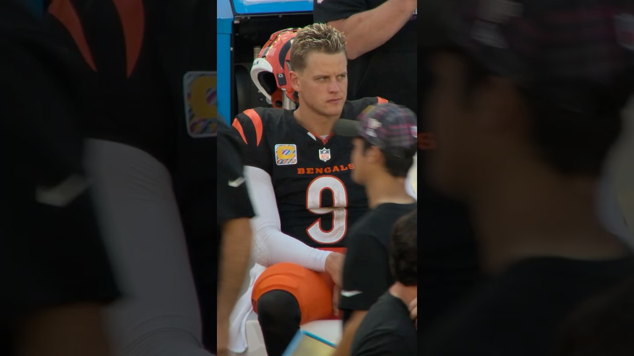 The reason Joe Burrow DOESN'T yell at his teammates 👏 #shorts #joeburrow #nfl #bengals