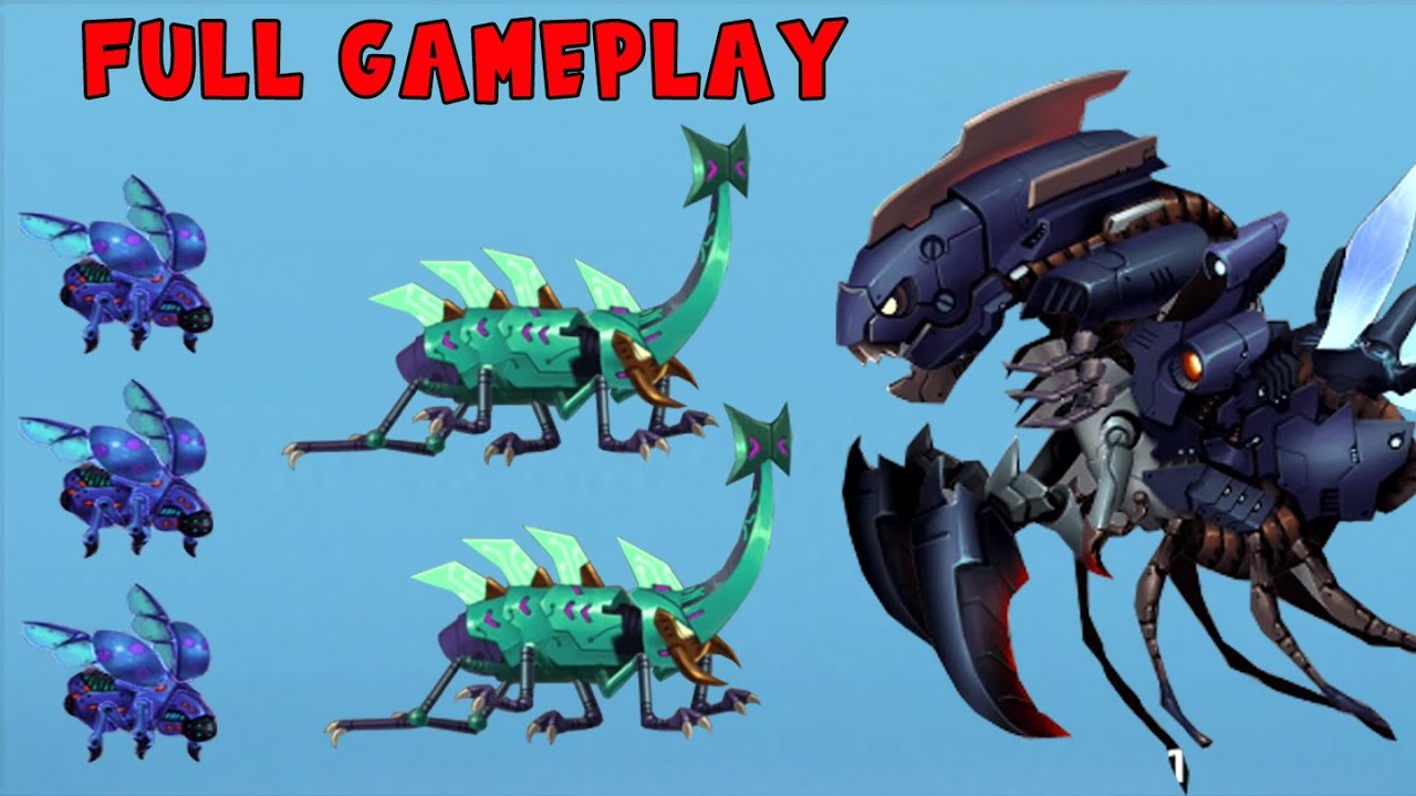 Insect Evolution Full Gameplay Android & IOS ( Part 4 Machinery )