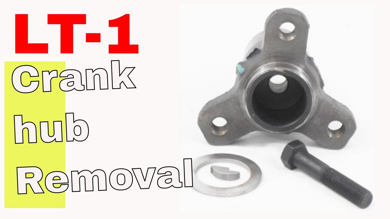 Снятие ступицы коленвала LT1 #lt1 #crankhub