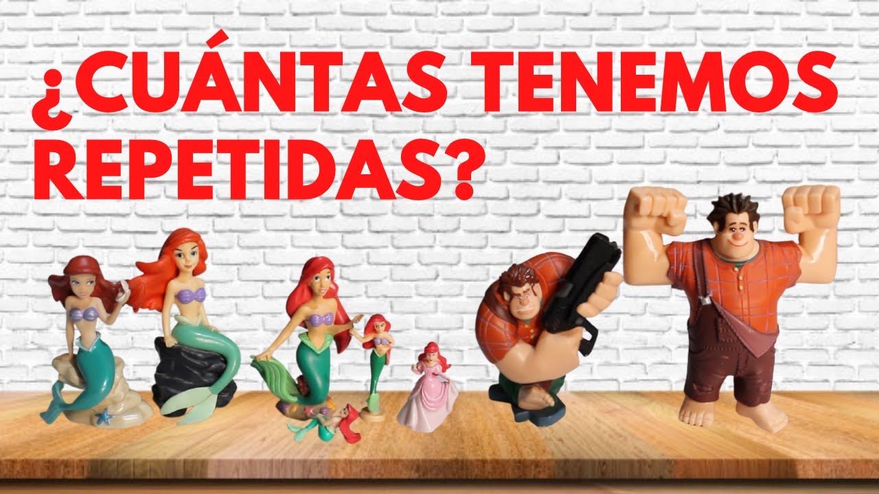 &iquest;Qu&eacute; figuras Disney tenemos repetidas? (Disney y Pixar)