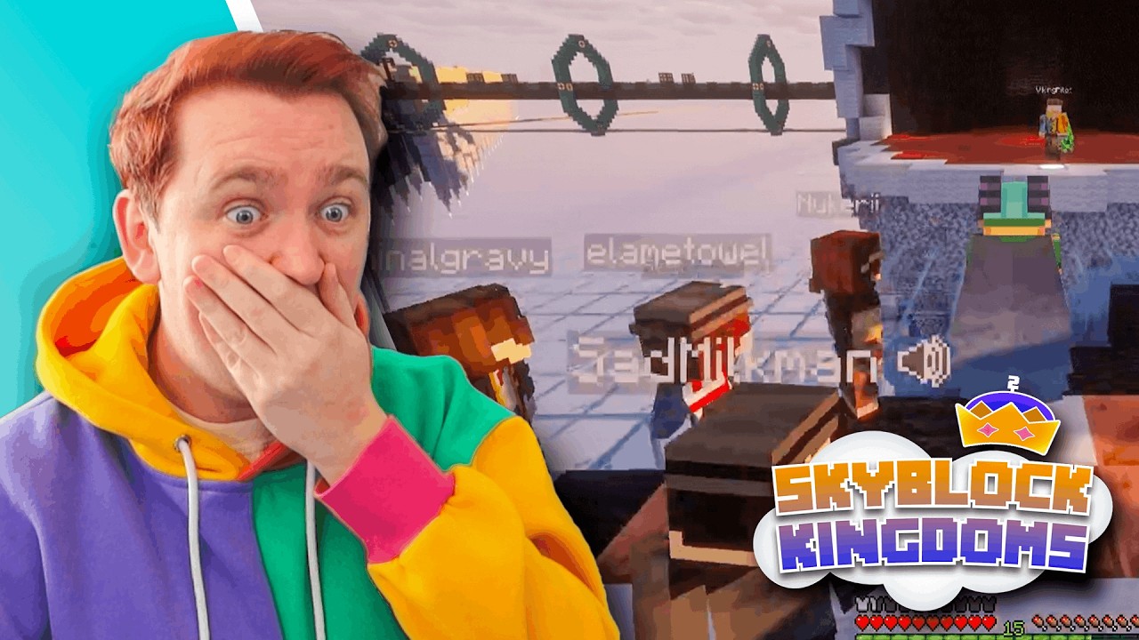 Smajor Joins The BIG FISHING EVENT In SKYBLOCK KINGDOMS!!