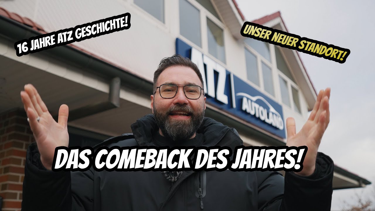 16 Jahre ATZ Geschichte! Vom Teile-Shop zum AUTOHAUS! Unser NEUER Standort!