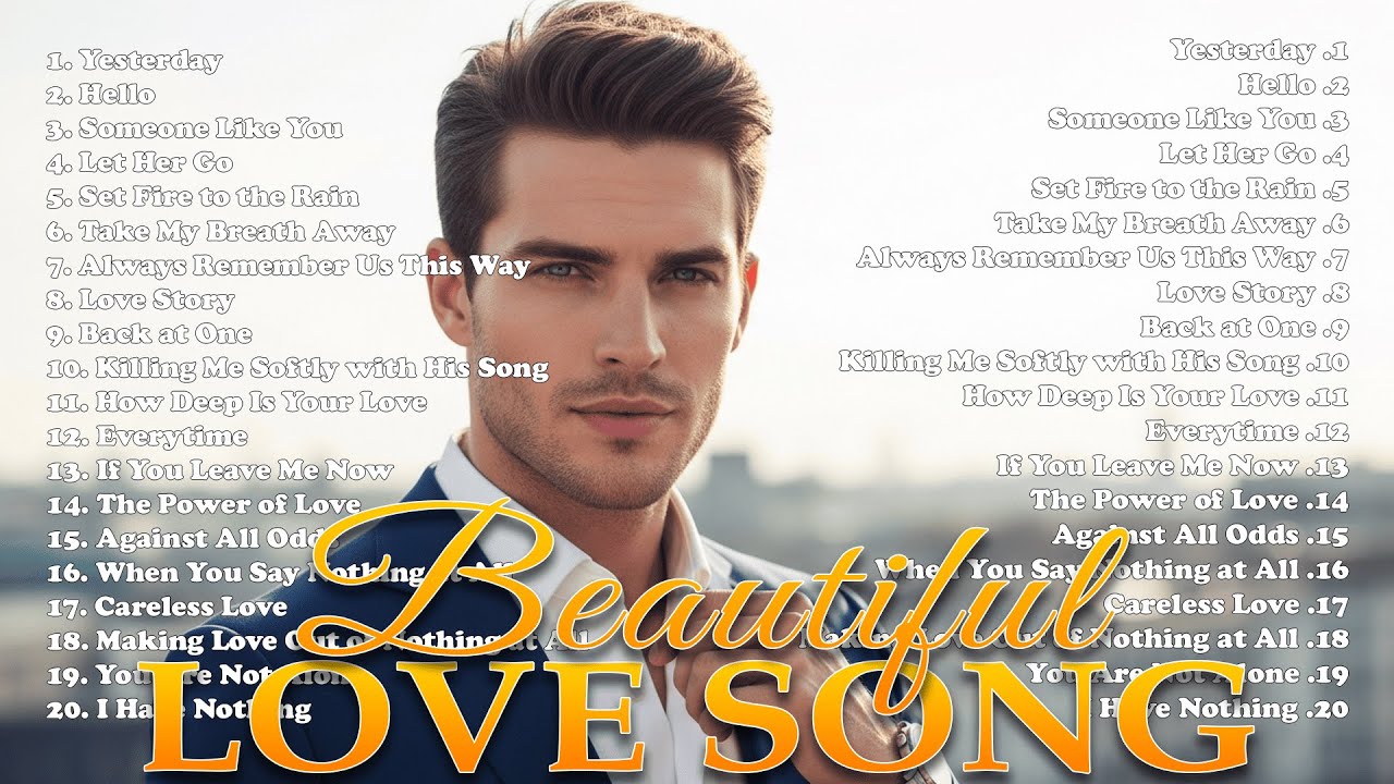 Beautiful Love Songs 💖 Soft Romantic Melodies to Fall in Love | 2025 Love Songs Playlist