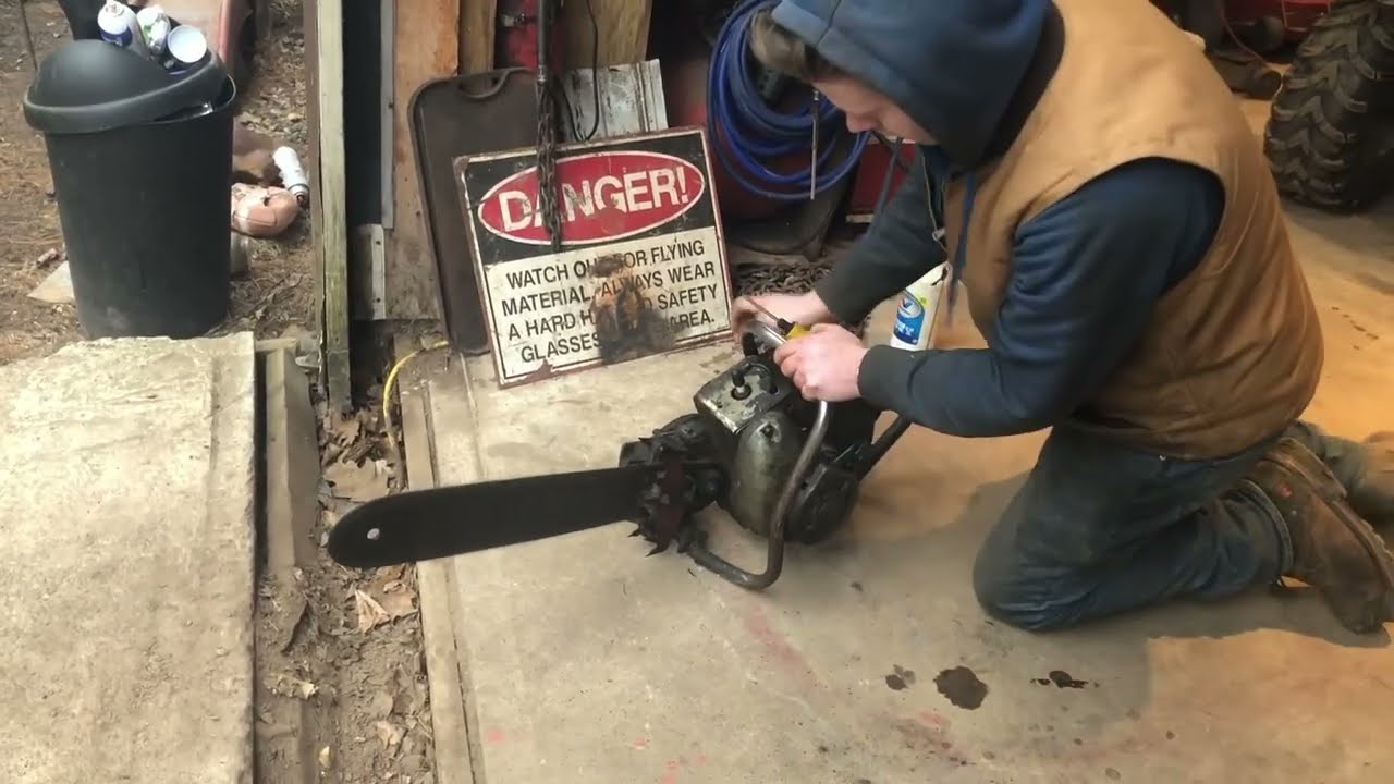 Will it Run? Installing a Carburetor on a David Bradley Chainsaw