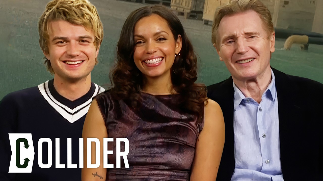 Joe Keery, Liam Neeson and Georgina Campbell on Cold Storage and The Naked Gun 2