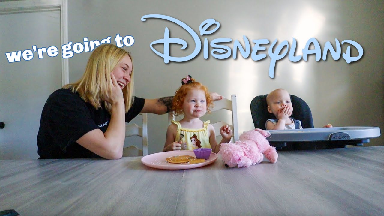 SURPRISING my kids with DISNEYLAND!