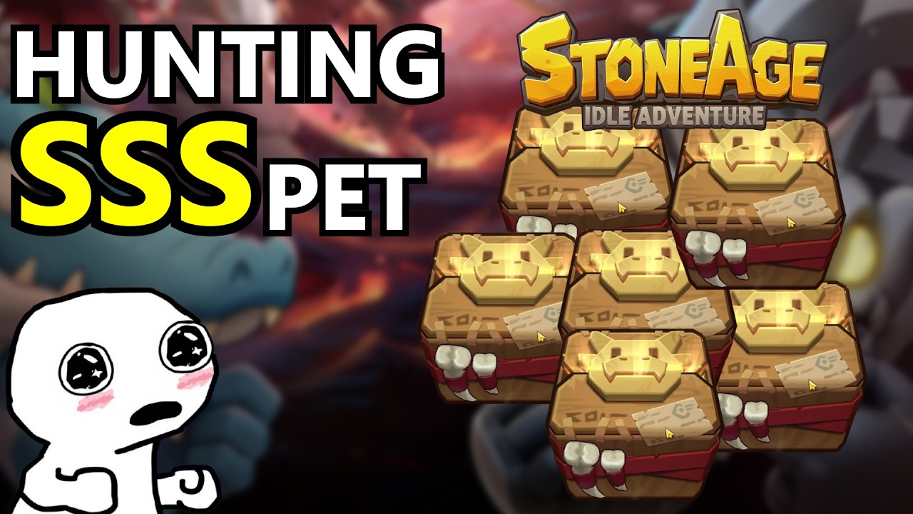 STONEAGE IDLE ADVENTURE - YANG PALING SERU DARI MAIN GAME APA?? YAK GACHAAAA!! @StoneAge_IA