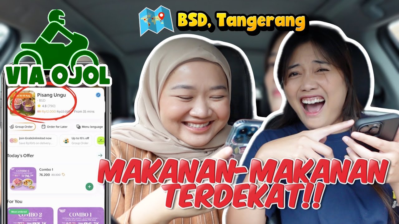 PILIH ACAK MAKANAN TERDEKAT DARI KONTRAKAN BARU!! KOK PISANG TAPI UNGU?