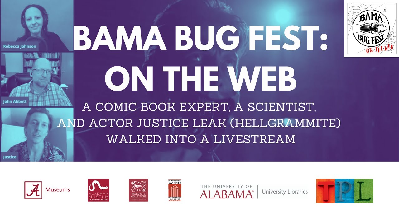 Bama Bug Fest: On the Web - Hellgrammite and Real World Water Bugs