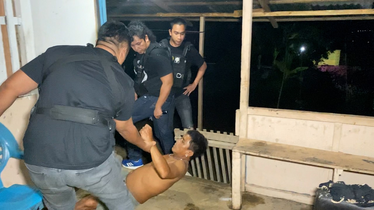 PEKERJA BANGUNAN MENGAMUK! PUKUL REKAN KERJA DENGAN BESI DI BITUNG