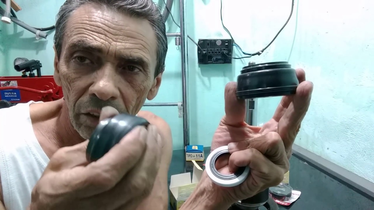 Selo mecânico Electrolux. Porque vazou  [ j f ]