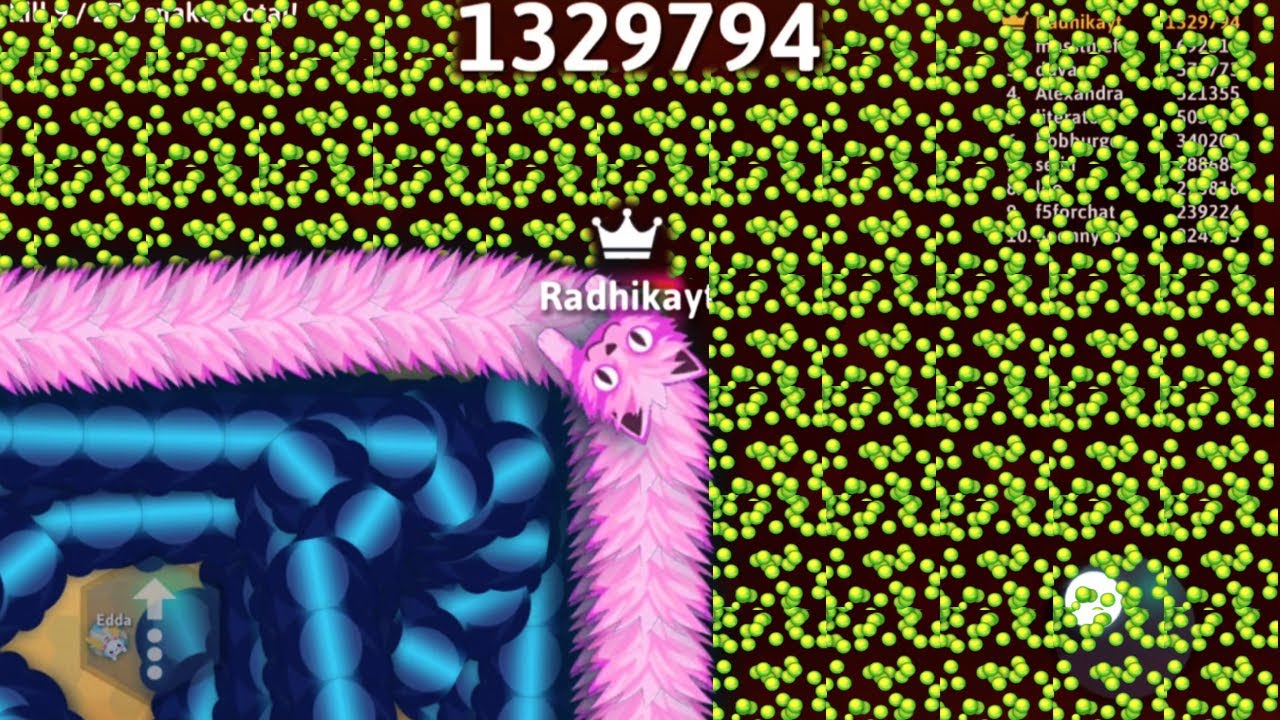 SNAKE.IO 🐍 I EASILY CIRCLE THE FULL SNAKES MAPs? BEST EPIC SNAKE GAME 🐍 #games