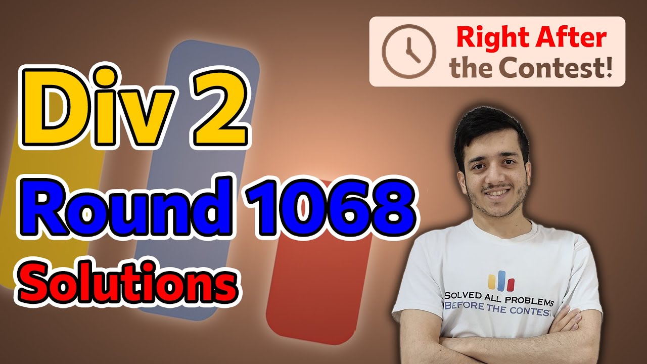 Codeforces Round 1068 (Div. 2) | Решения от Arpa