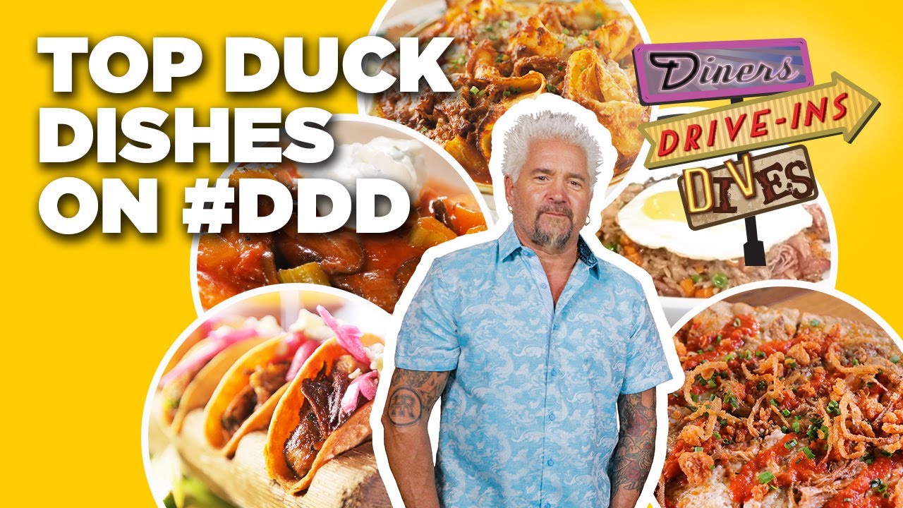 Top Duck Dish Videos on #DDD with Guy Fieri | Diners, Drive-Ins and Dives | Food Network