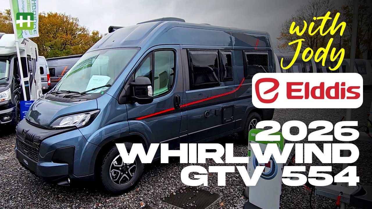 2026 Elddis Whirlwind GTV 554 | Video Tour with Jody
