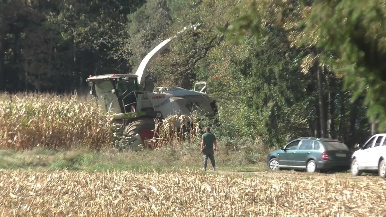 970 on Fire 2   LU Hannes Hauptmann  startet wieder durch   Maisernte mit Claas Jaguar 970 Plus Claa