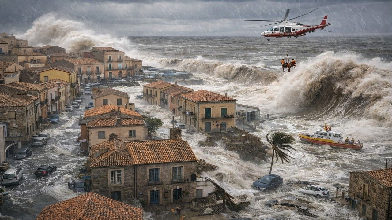 January 20, 2026  The Day Cyclone Harry Changed Sicily