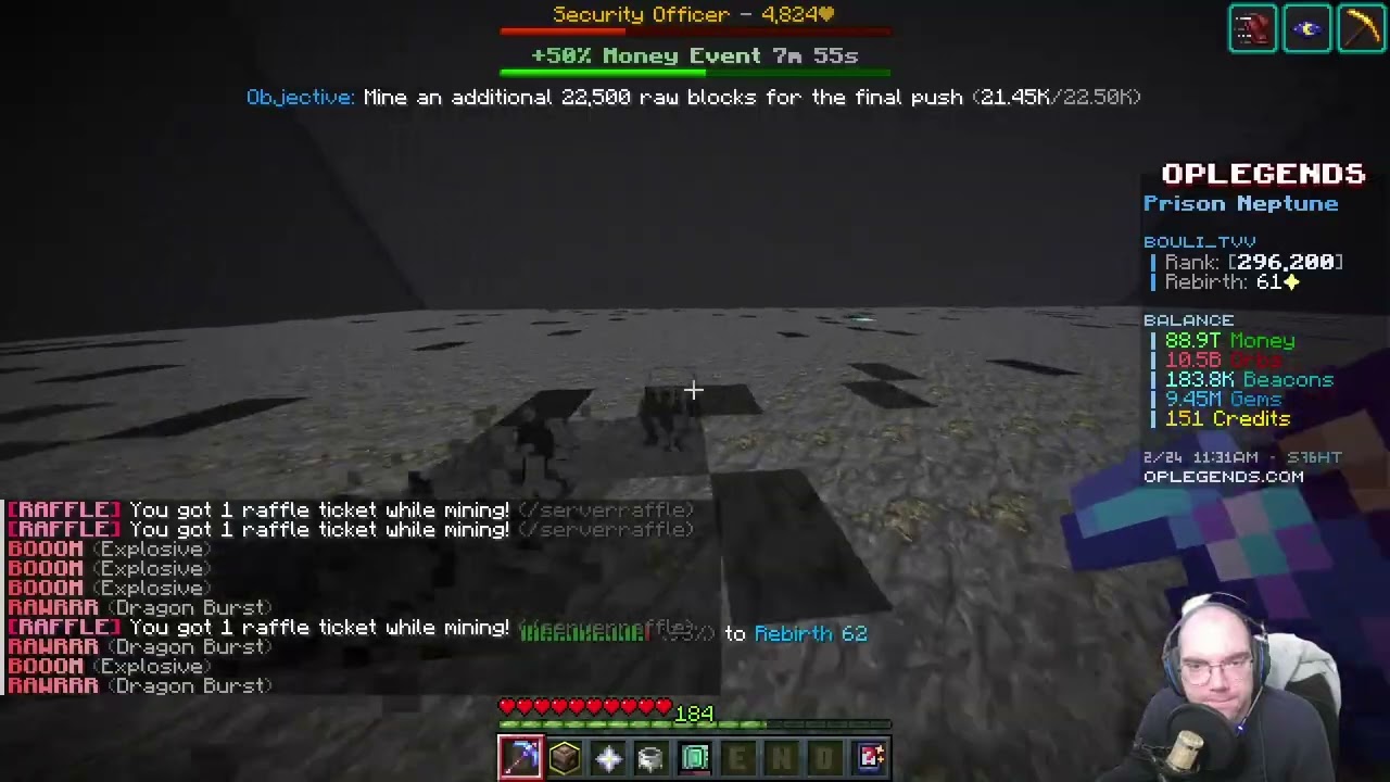 🔴OP PRISON SUR play.oplegends.com en 1.21.4 #6 (Part 7/8)