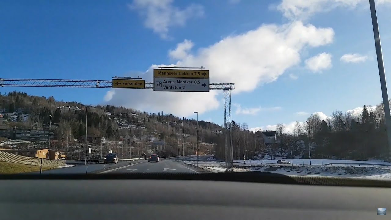 Driving In Norway #13: Meråker