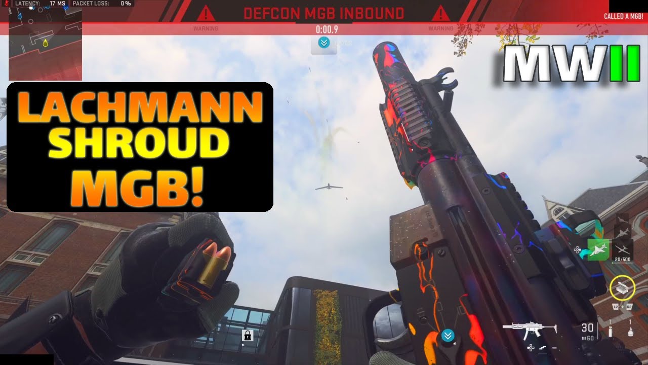 MWII *LACHMANN SHROUD* MGB! *Nuke* reverse boosted PS5 Gameplay
