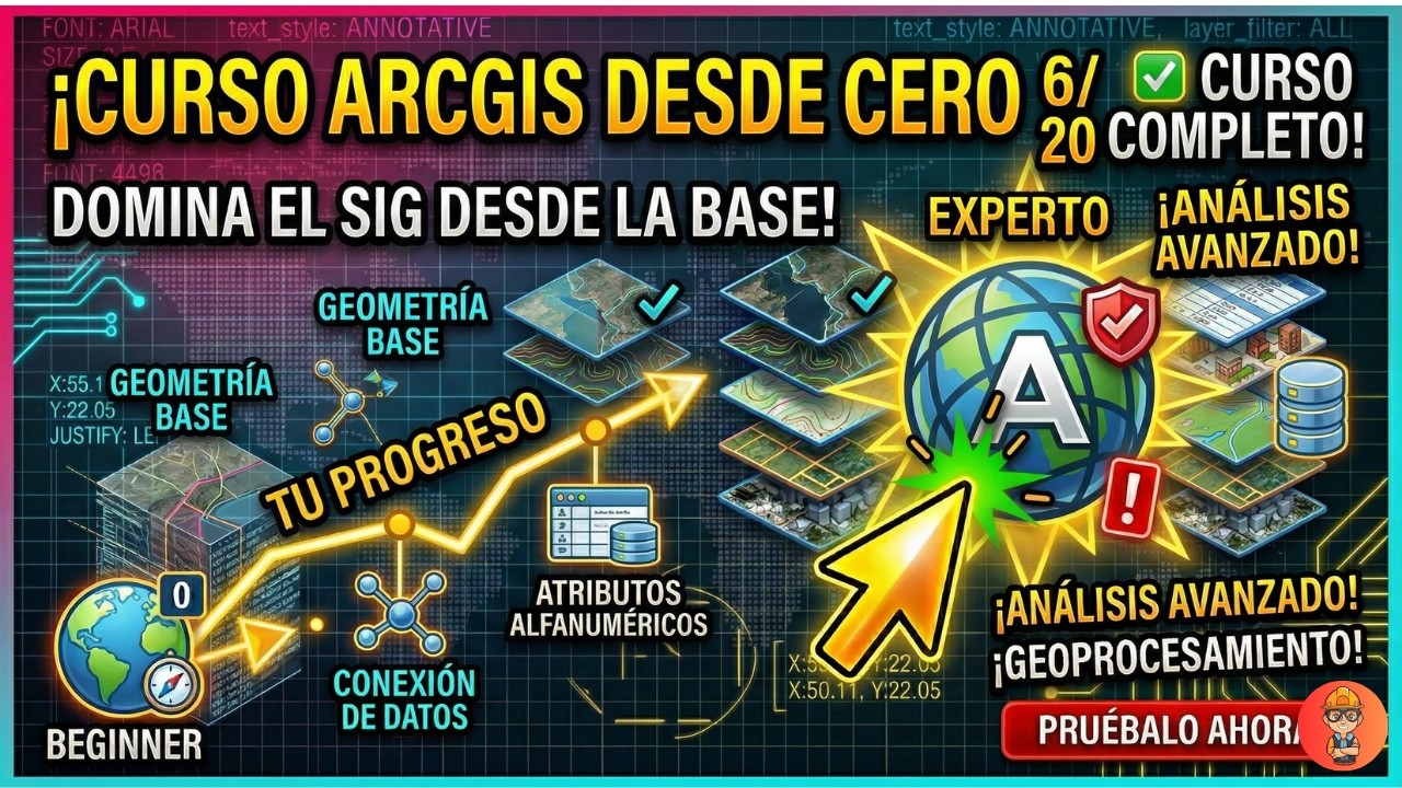 🚀 Curso ARCGIS desde cero 6/20 ✅ Curso Completo