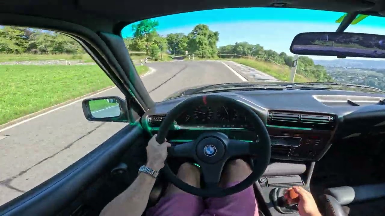 e30 318is favourite mountain pass on Semislicks