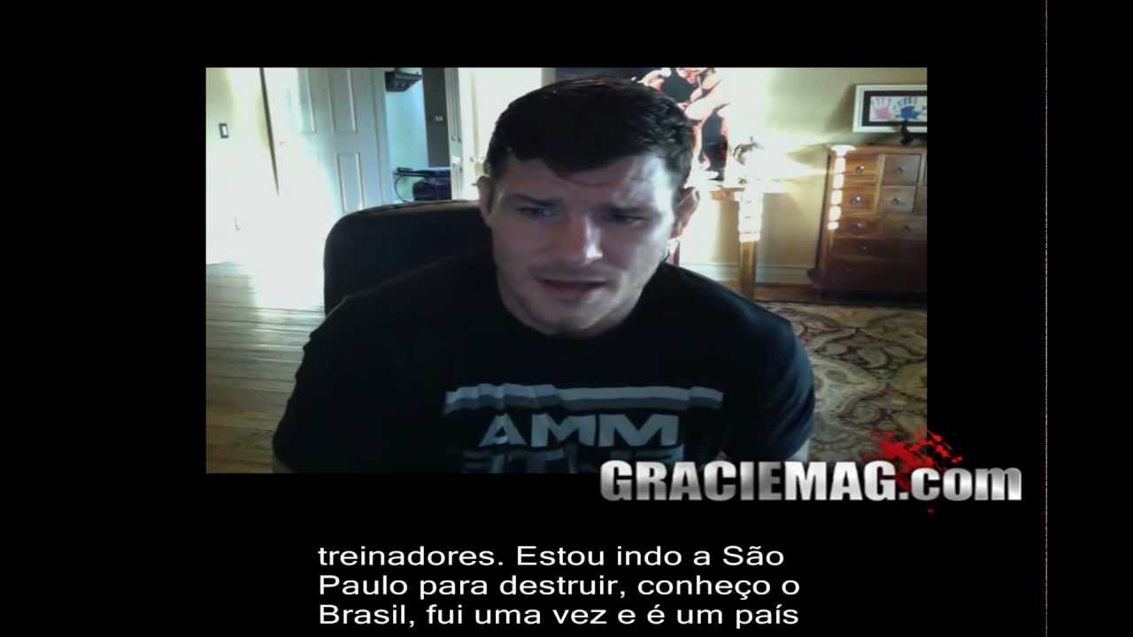 GRACIEMAG.com: Michael Bisping tem uma mensagem para voc&ecirc;, torcedor de Vitor Belfort