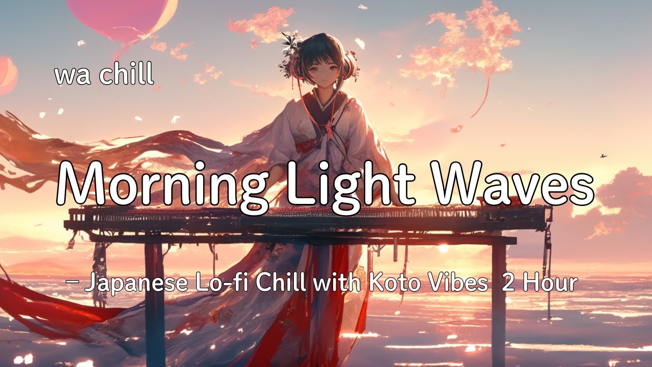 Morning Light Waves – Japanese Lo fi Chill with Koto Vibes 2 Hour