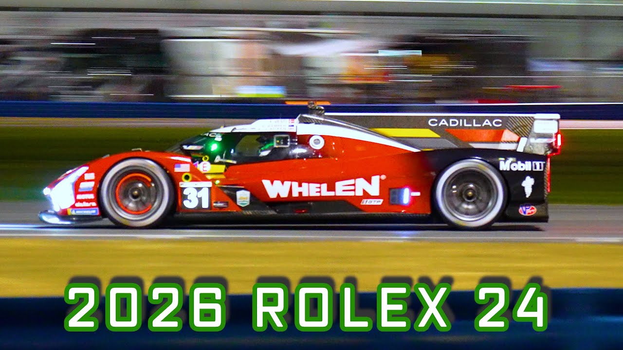 2026 Rolex 24 Night Practice Daytona IMSA